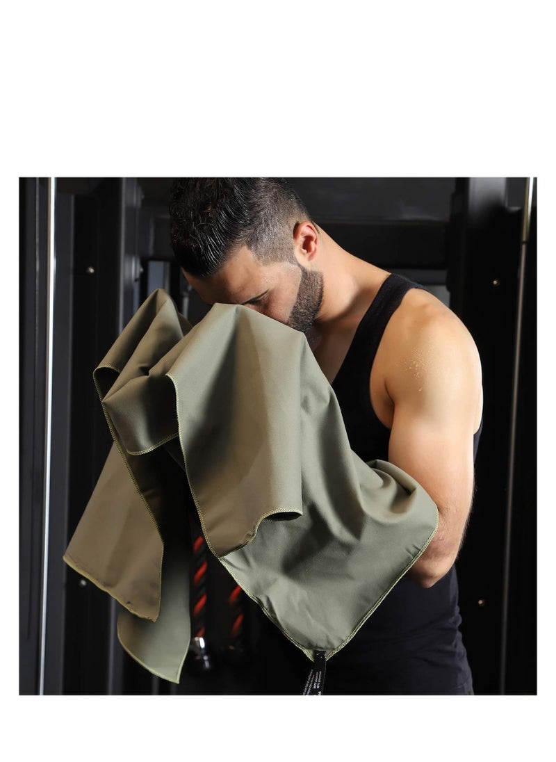 Rainleaf Rainleaf Microfiber Towel Perfect Travel & Gym & Camping Towel. Quick Dry - Super Absorbent - Ultra Compact - Lightweight. Suitable for Trip, Beach, Shower, Backpacking, Pool  - Image 3