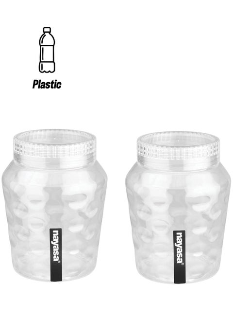 Plastic Food Storage Containers for Kitchen, BPA free Plastic Food Container, Assorted Colors, Set of 2Pcs Hammer