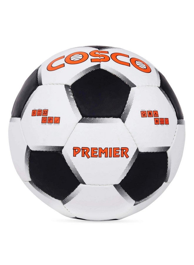 Cosco Premier Rubber Football, Size 5 (Multicolour, Soccer) - Image 1