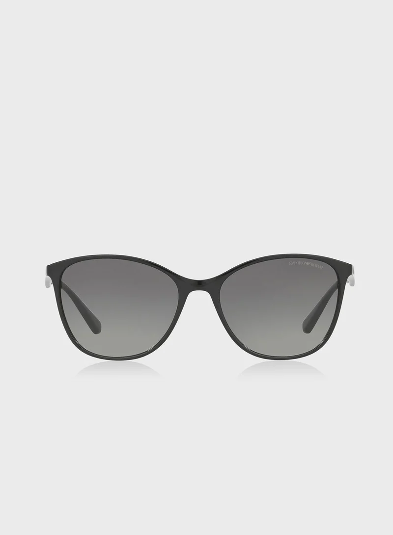 EMPORIO ARMANI 0EA4073 Wayfarer Sunglasses
