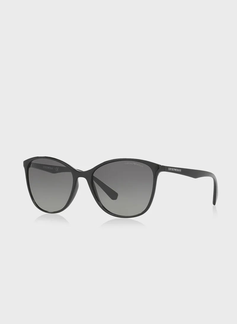 EMPORIO ARMANI 0EA4073 Wayfarer Sunglasses