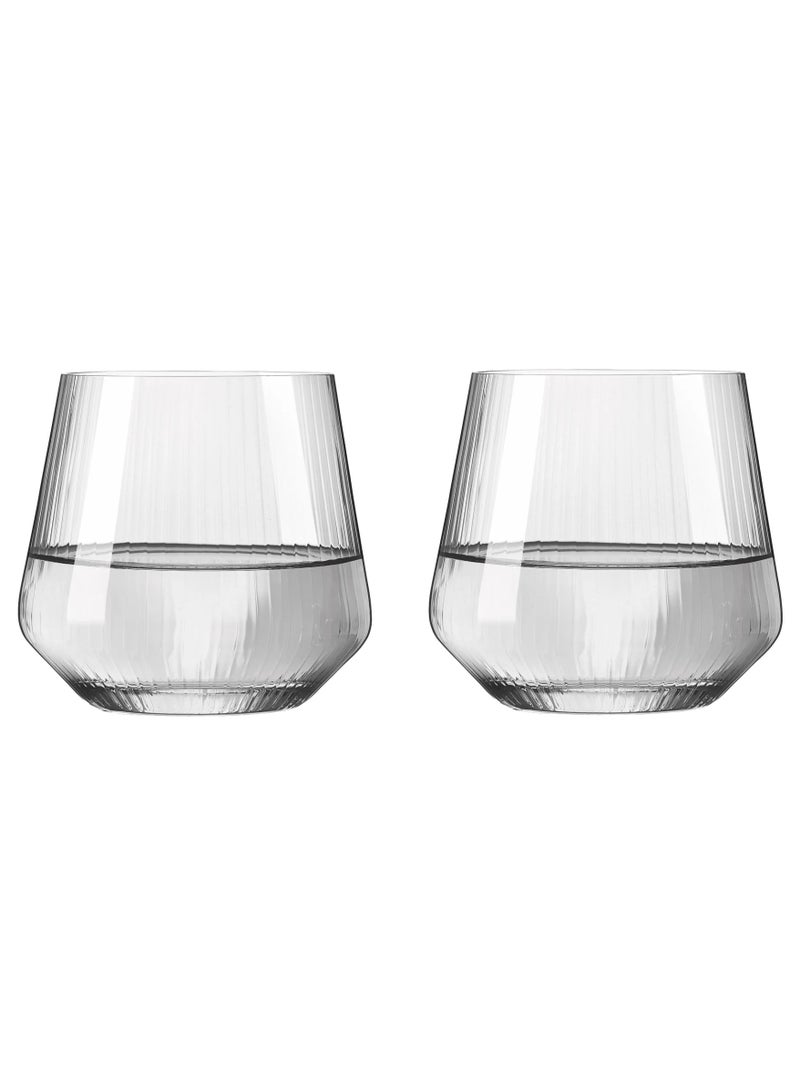 RITZENHOFF Premium Crystal Water Glasses – 2 Piece Set (420 ml), Elegant Drinking Glasses, Exclusive Gift Box, Made in Germany - Image 2