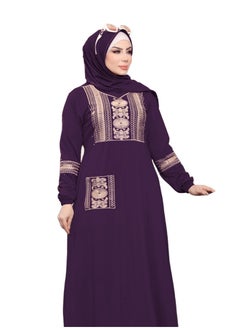 اولاد جمال للعبايات اسدال خامة فيزون مستورد عالي الجودة فري سايز يلبسه حتى 90 كيلو للنساء  - Image 2