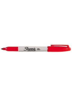 Sharpie Permanent Fine Round Tip Red 1741832 