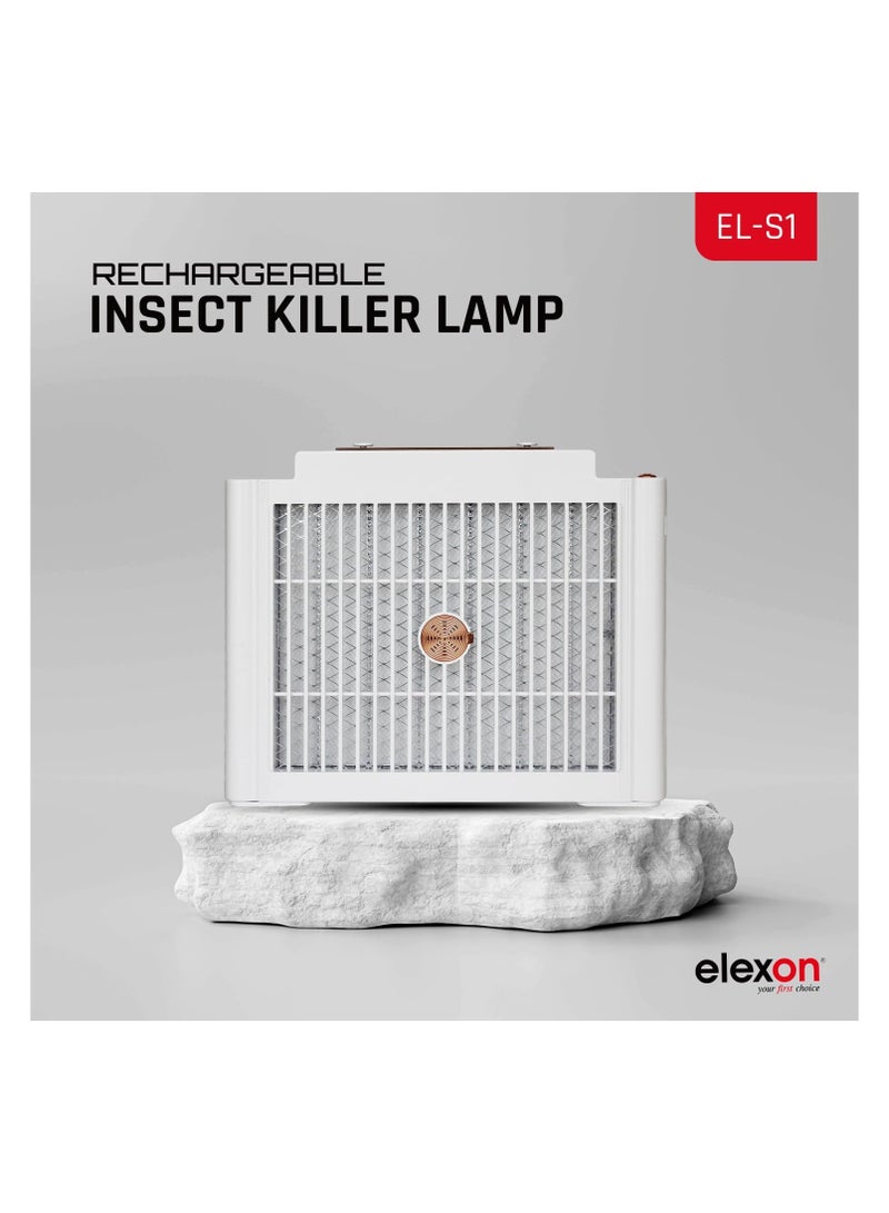 elexon Rechargeable Insect Killer Lamp With Usb Charging - Image 3