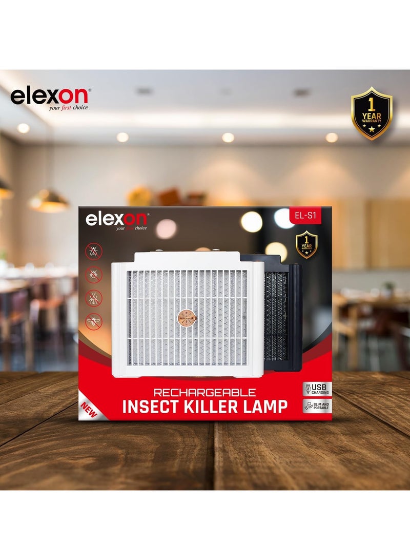 elexon Rechargeable Insect Killer Lamp With Usb Charging - Image 1