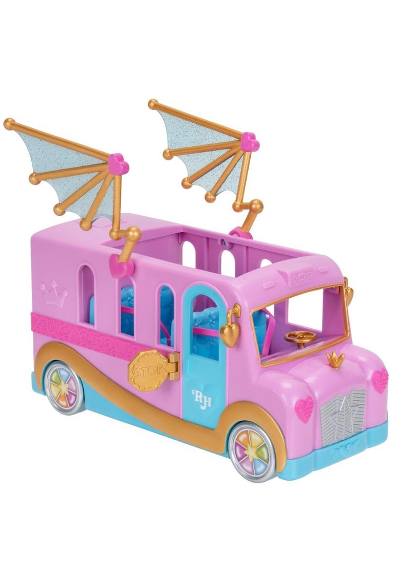 Jazwares Royale High Bus & Glam Closet | Exclusive Virtual Item Code Included | Collectable Figure | Fashion Doll | For Fans, Gamers & Collectors! | Official Licensed Product  - Image 2