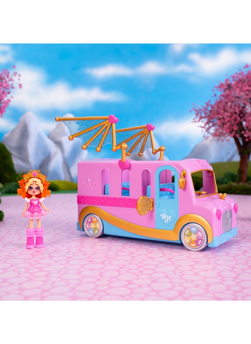 Jazwares Royale High Bus & Glam Closet | Exclusive Virtual Item Code Included | Collectable Figure | Fashion Doll | For Fans, Gamers & Collectors! | Official Licensed Product  - Image 4