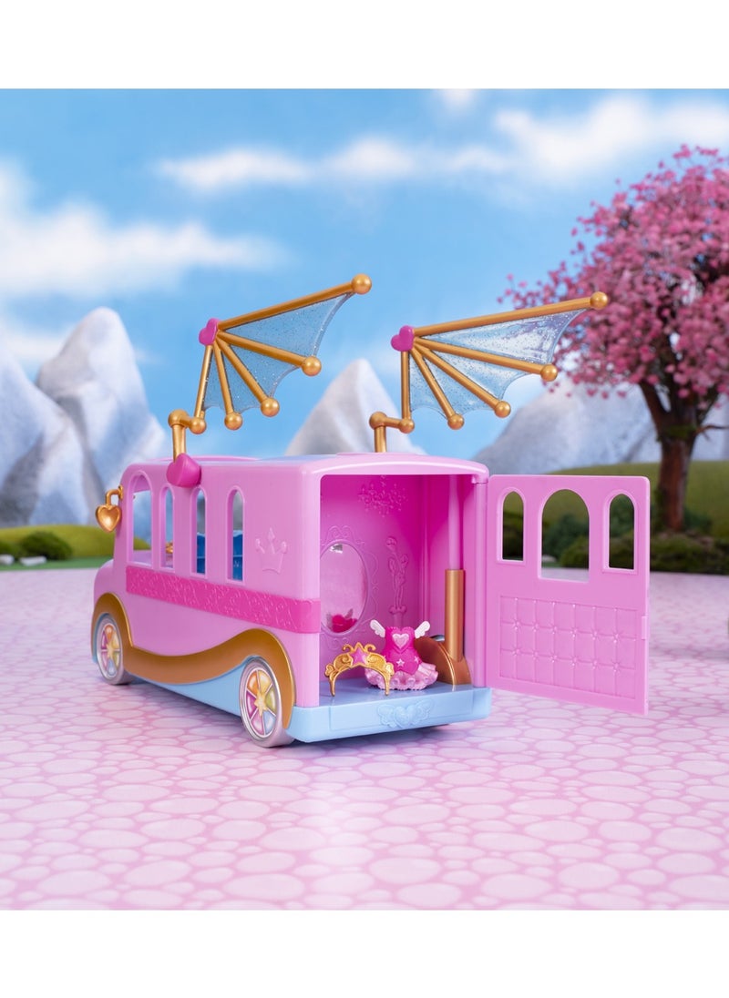 Jazwares Royale High Bus & Glam Closet | Exclusive Virtual Item Code Included | Collectable Figure | Fashion Doll | For Fans, Gamers & Collectors! | Official Licensed Product  - Image 5