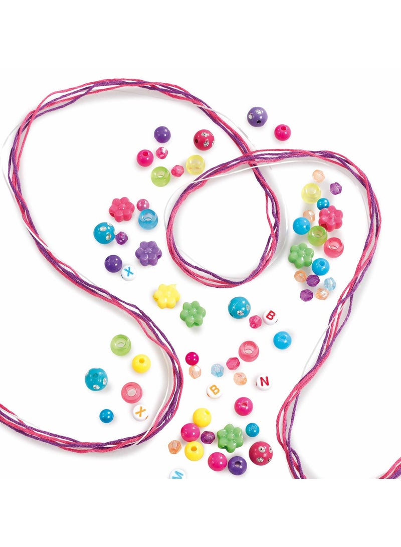 ADDO Out To Impress Butterfly Bead Case | Jewellery Making Kit | Friendship Bracelet | Alphabet Beads | Crystal Beads | Customize Your Jewellery | Arts & Craft | DIY Craft Kit | Do it Yourself | Educational & Learning | Creative Gift for Kids and Adults - Image 3