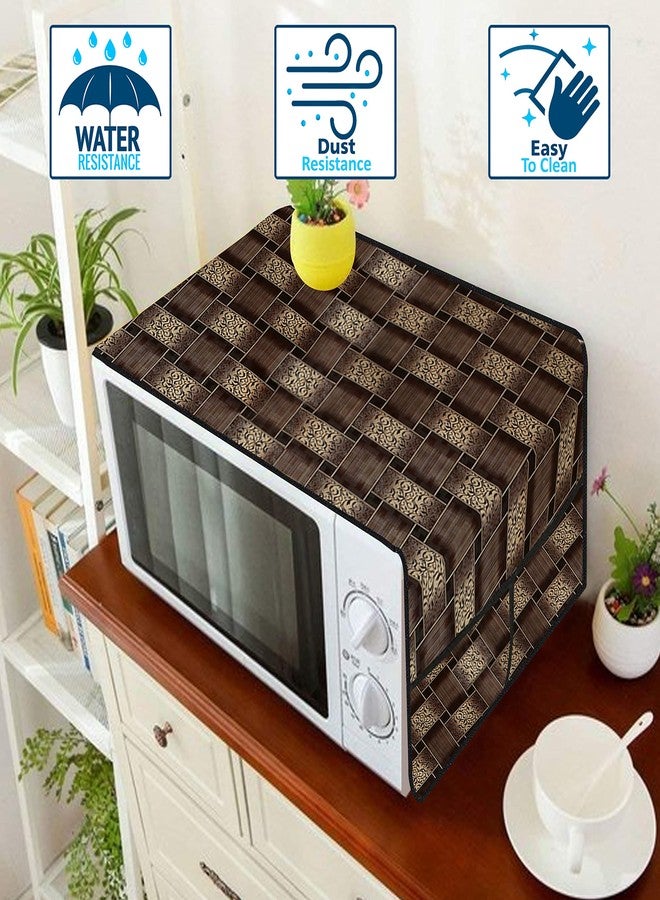 Wings Star Oven Top Cover for Morphy Richards 25 Litre - Microwave Top Cover with 4 Utility Pockets and 1 Oven Handle Cover KUM40 - Image 5