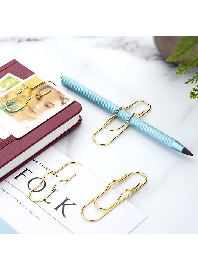 5 Pcs Metal Pen Clips Paper Clip Pen Holder for Journal Planner - Image 4
