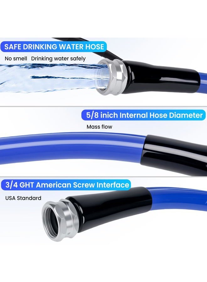 RVSNAIL 100FT Heated Water Hose Ultimate Freeze Protection to -45°F, Features Energy-Saving Thermostat, Garden Water Hose Perfect for for RV, Trailer,Garden,Home - Image 5