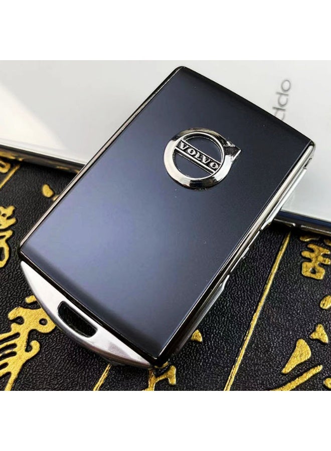 Volvo Genuine leather car key protective case suitable for Volvo xc40xc60xc90s60s90 car key shell case - Image 1