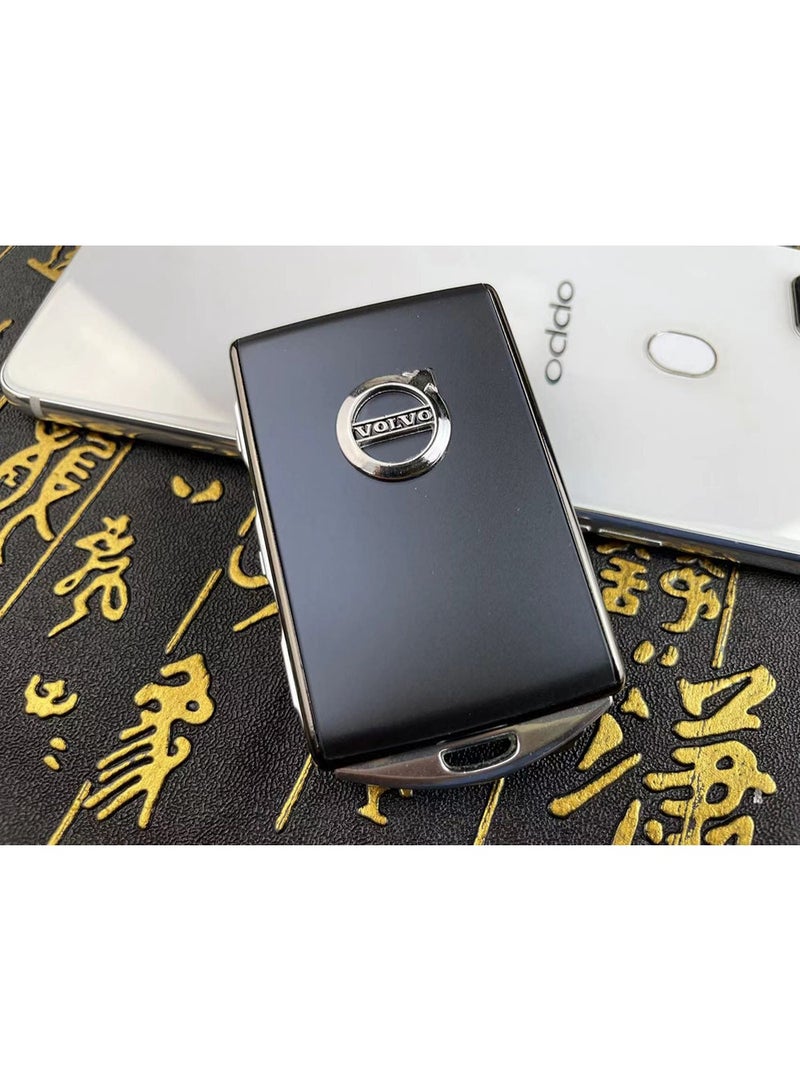 Volvo Genuine leather car key protective case suitable for Volvo xc40xc60xc90s60s90 car key shell case - Image 2