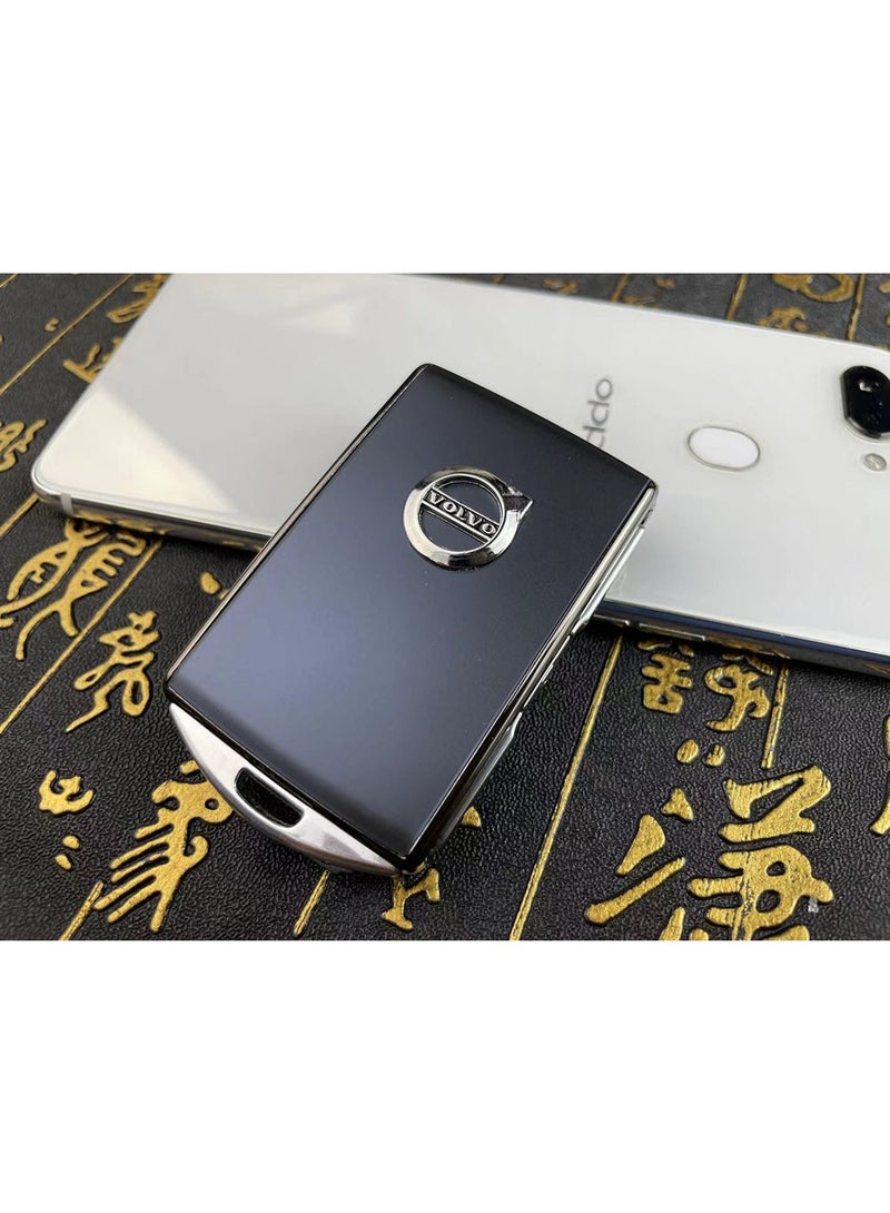 Volvo Genuine leather car key protective case suitable for Volvo xc40xc60xc90s60s90 car key shell case - Image 3