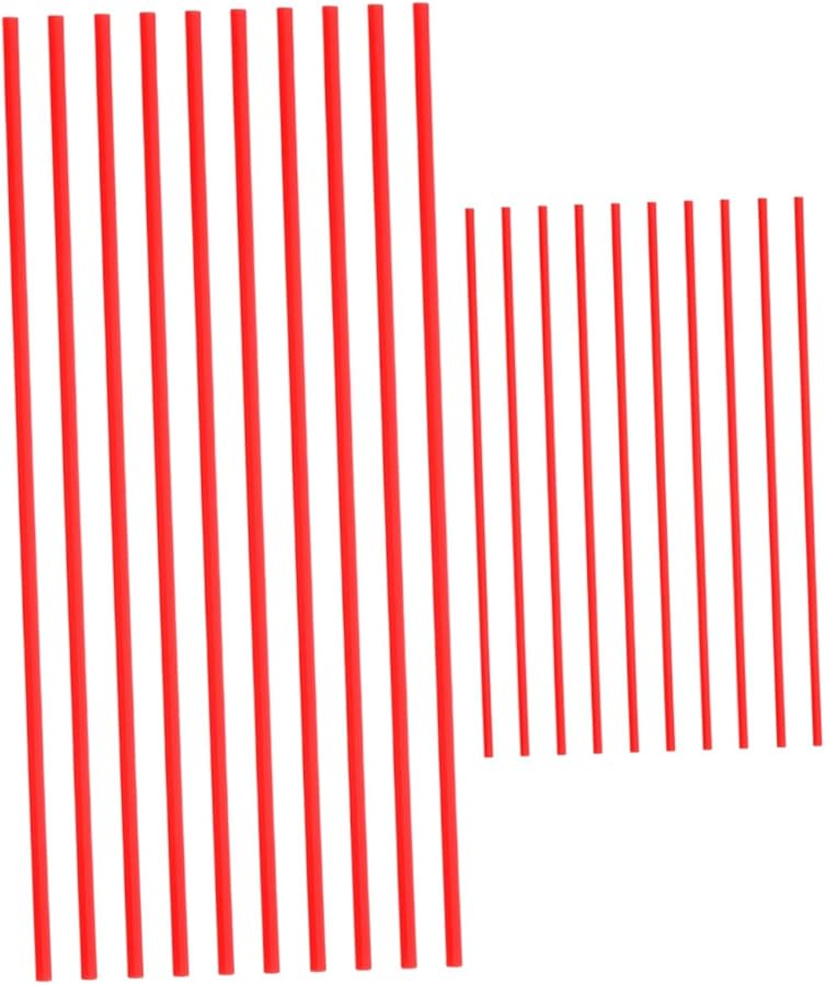 Garden Hose Nozzle Sprayer Replacement Plastic Tube Rust Remover 20Pcs Set - Image 1