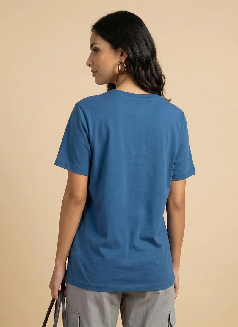 نوبيرو Nobero Women Graphic Printed T-shirt