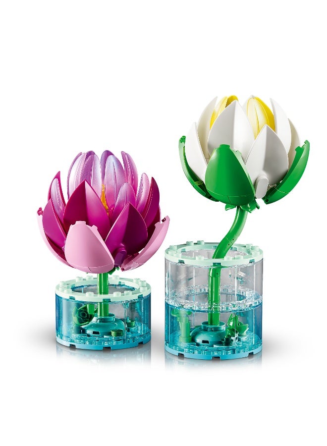 LEGO Botanicals Water Lilies Artificial Plants 11511 (Age 9+, 259 Pieces) - Image 2