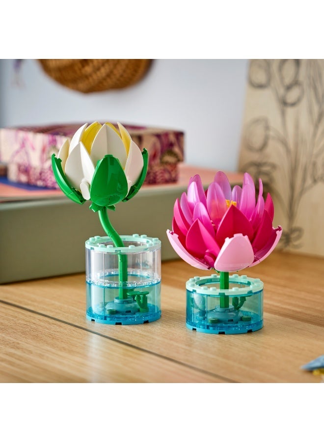 LEGO Botanicals Water Lilies Artificial Plants 11511 (Age 9+, 259 Pieces) - Image 5