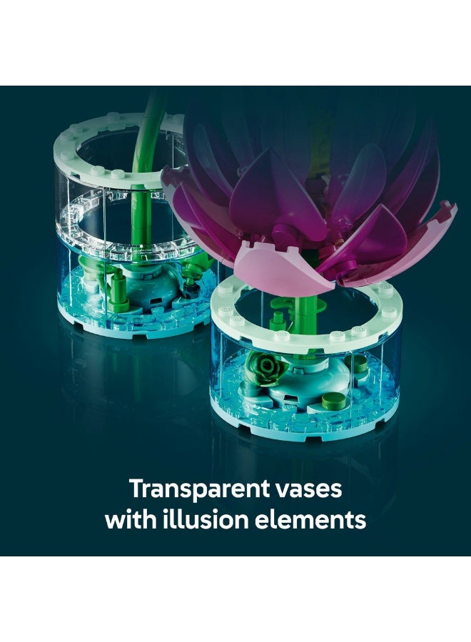 LEGO Botanicals Water Lilies Artificial Plants 11511 (Age 9+, 259 Pieces) - Image 5