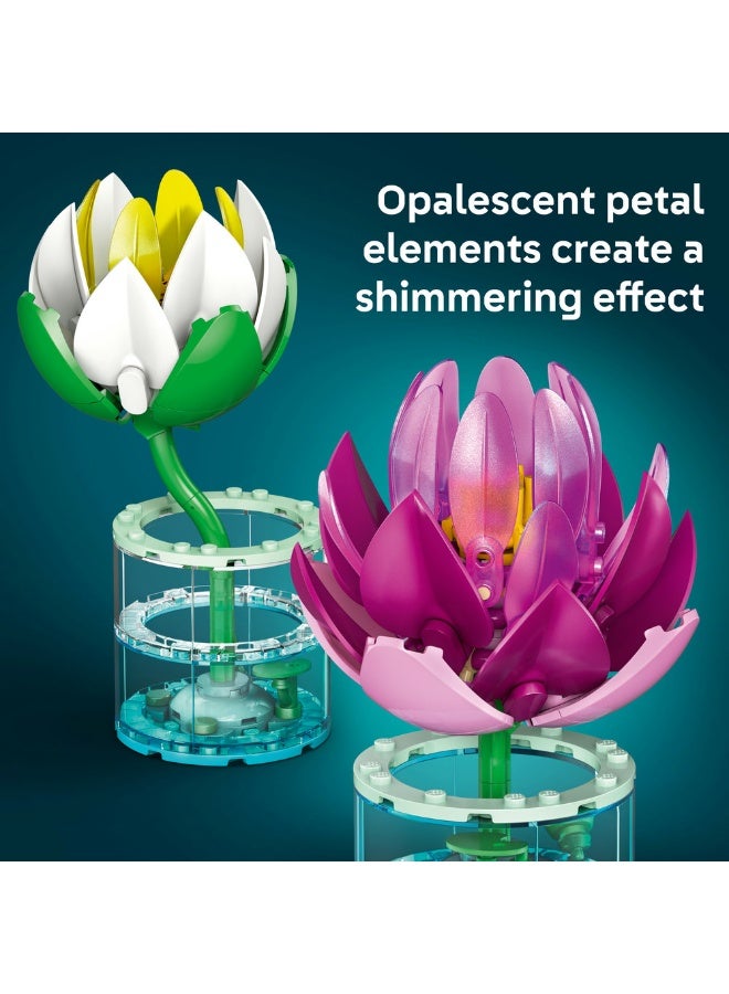 LEGO Botanicals Water Lilies Artificial Plants 11511 (Age 9+, 259 Pieces) - Image 3
