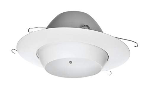 NICOR Lighting 6 inch White Recessed Eyeball Trim Designed for 6 inch Housings (17506WH) - Image 2