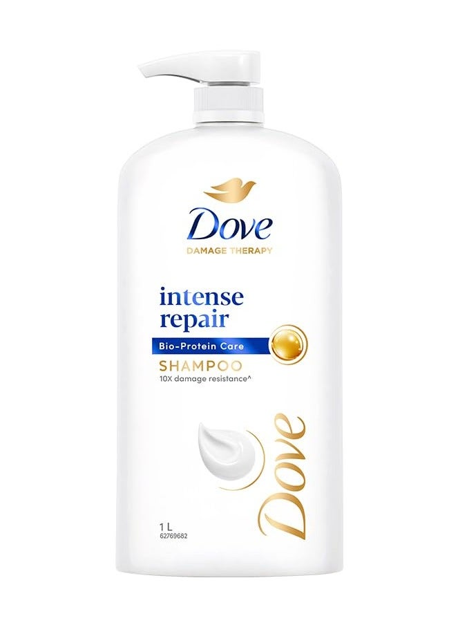 Dove Intense Repair Shampoo For Dry & Damaged Hair, 1 Ltr - Image 1
