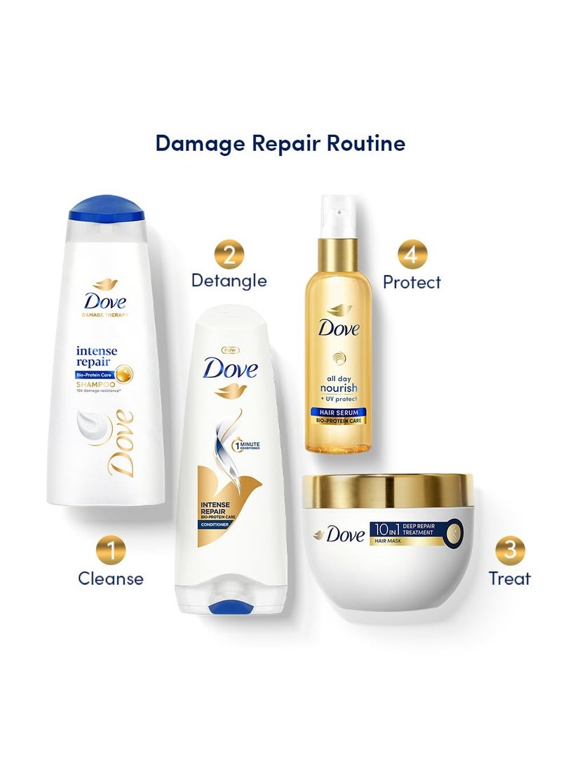 Dove Intense Repair Shampoo For Dry & Damaged Hair, 1 Ltr - Image 5