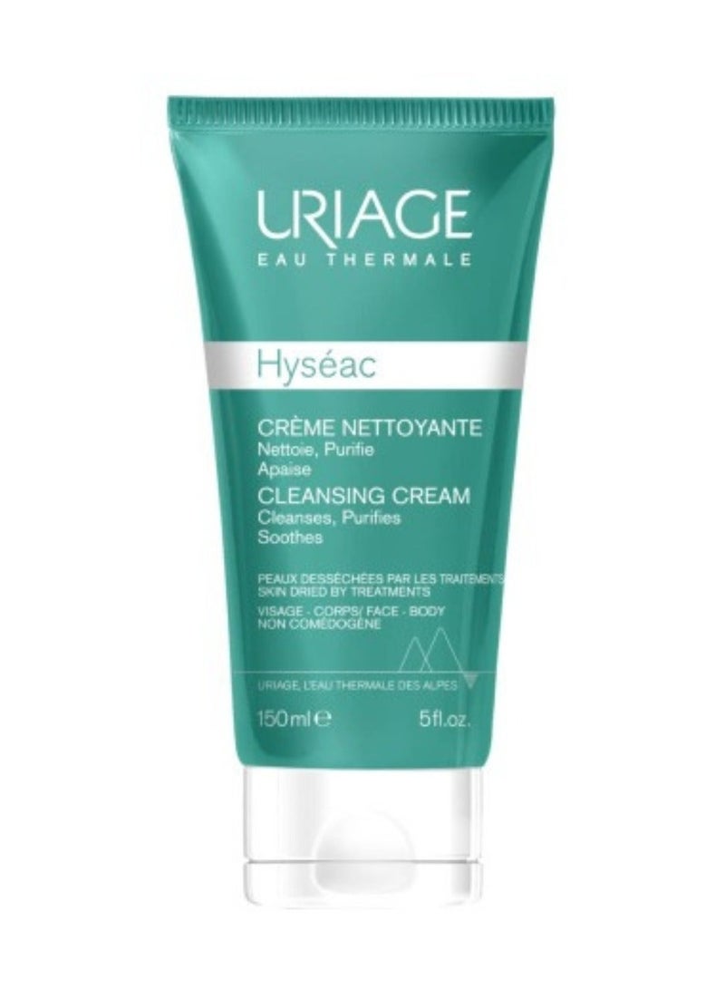Uriage Hyséac Irritated, Oily Skin Cleansing Cream 150Ml - Image 1