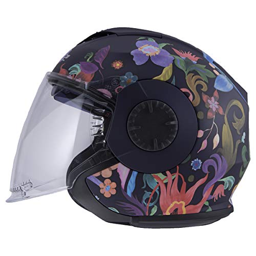 LS2 Helmets Open Face Verso Helmet (Flor Brasil - Small) - Image 1