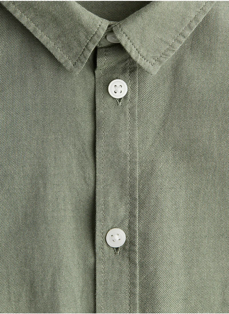 اتش اند ام Cotton Shirt