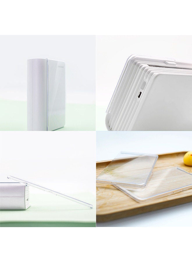Transparent Protective Case Plastic Cover Anti-Dust Anti-Shock Anti-Scratch for C1 Pocket Thermal Printer/Mobile Printer