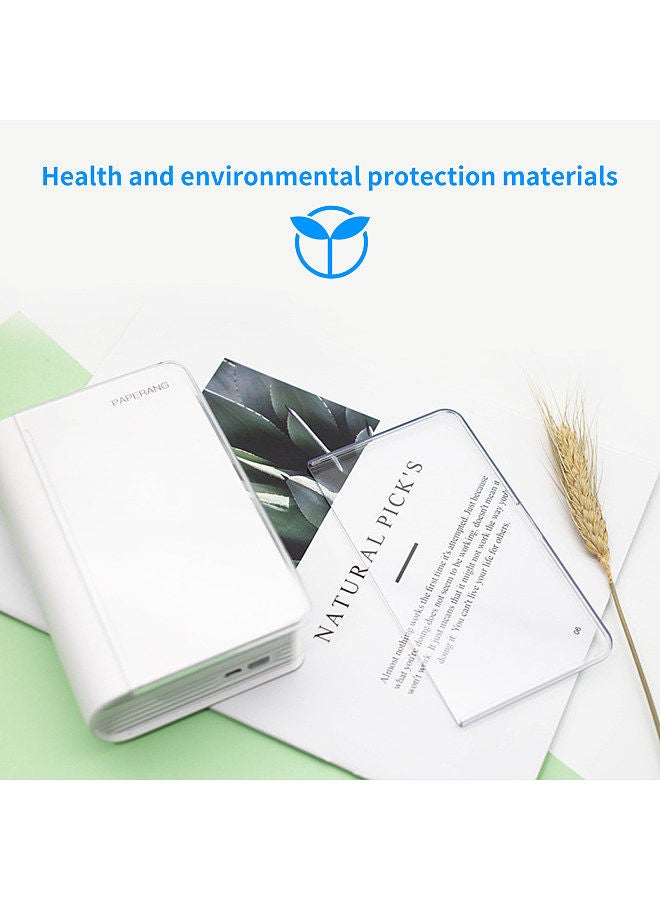 Transparent Protective Case Plastic Cover Anti-Dust Anti-Shock Anti-Scratch for C1 Pocket Thermal Printer/Mobile Printer