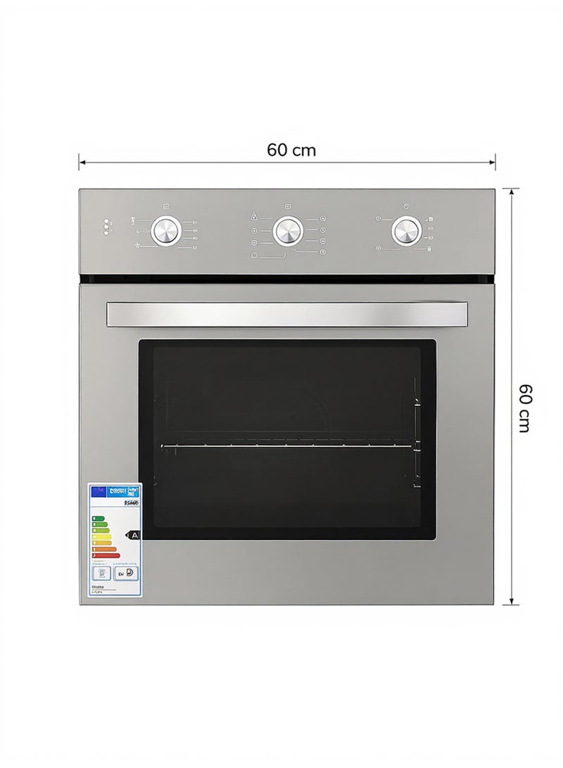 كومتيل فرن بلت ان كهرباء - تركى - مقاس 60*60 سم  - قوة 2000 واط - 60 لتر - 4+1 برامج مرأة - A6-SF2M - Image 3