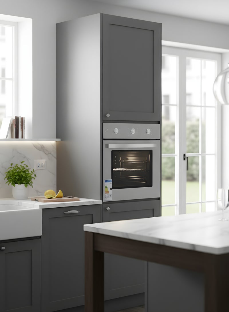 كومتيل فرن بلت ان كهرباء - تركى - مقاس 60*60 سم  - قوة 2000 واط - 60 لتر - 4+1 برامج مرأة - A6-SF2M - Image 4