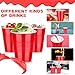 Dualshine 100 Pack Red Plastic Cups 12 oz Disposable Cups for Party Heavy Duty Drinking Cup Christmas Shot Cups for Wedding Birthday Beer Taste Serving Snack Sample Tastings Barbecues - Image 4