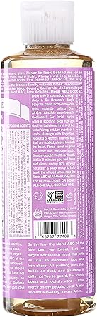 Dr. Bronner's Dr Bronner Organic Lavender Castile Liquid Soap 237 ml - Image 2