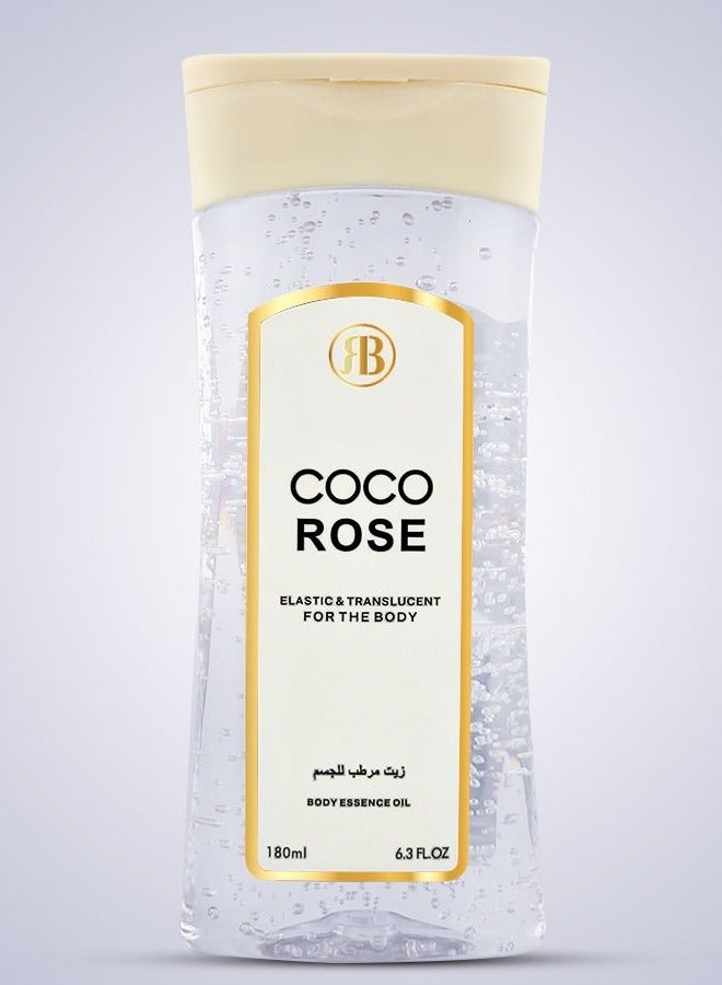 ROSE BERRY BODY ESSENCE OIL COCO ROSE ELASTIC & TRANSLUCENT FOR THE BODY 