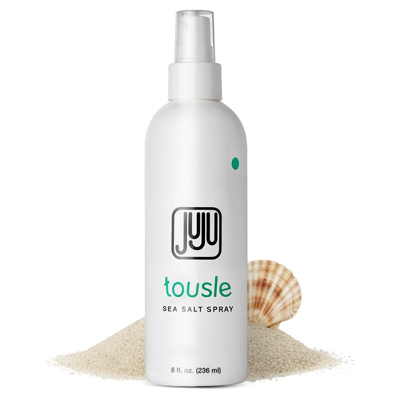 Juju Tousle sea Salt Spray Men & Women 8 Fl Oz Founded in California (New Clean Formula) - Natural Sea Salt Spray Hair, Hair Texturizer for Women, Fragrance-Free Texture Sprays, Surfer Texturizer for Men - Image 1