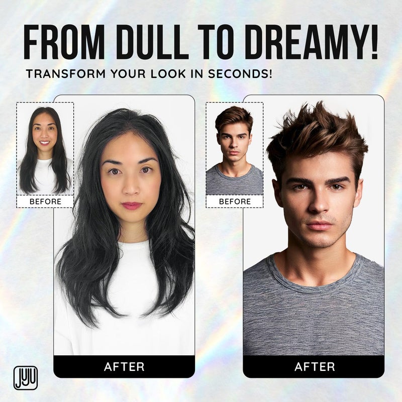 Juju Tousle sea Salt Spray Men & Women 8 Fl Oz Founded in California (New Clean Formula) - Natural Sea Salt Spray Hair, Hair Texturizer for Women, Fragrance-Free Texture Sprays, Surfer Texturizer for Men - Image 2