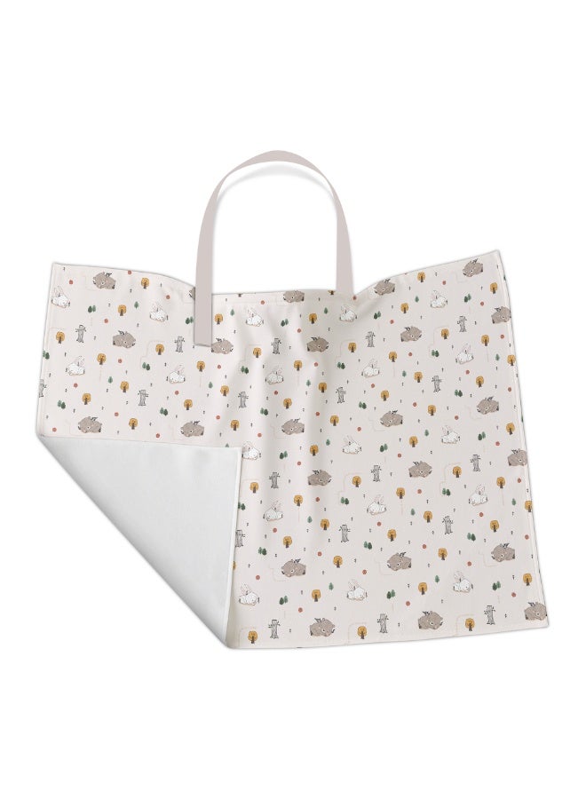 Hummingbird Baby Feeding Cover – Soft Multi-Use Nursing & Breastfeeding Cover with Bunny Print