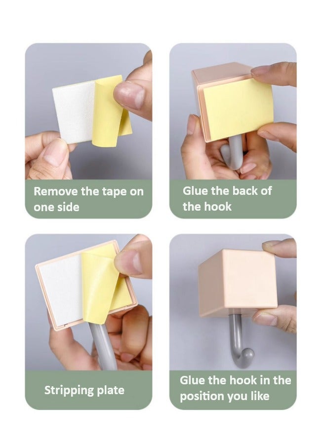 2 قطعة من قطع الكرتون لطيف هوكس القط -مثبتة على الحائط هوكس زخرفية للمنزل - Image 3