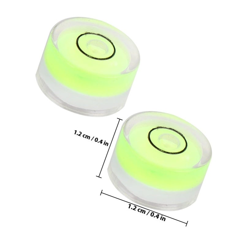 16Pcs Circular Bubble Level Set 15Mm Diameter Green Precision Measuring Tool - Image 3