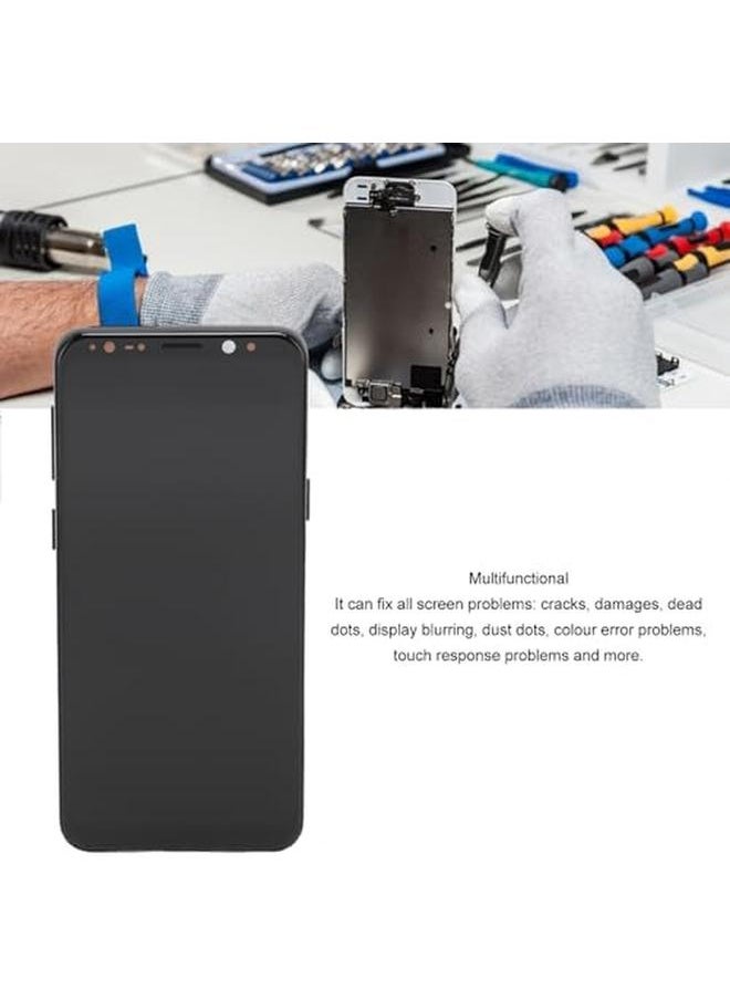 erorex - Organic Screen Replacement For Galaxy S8 Galaxy S8 Plus Galaxy S8 Galaxy S8 Plus Frame Digitizer Assembly With Frame Repair Tools For Galaxy S8 Galaxy S8 Plus Galaxy S8 - Image 1