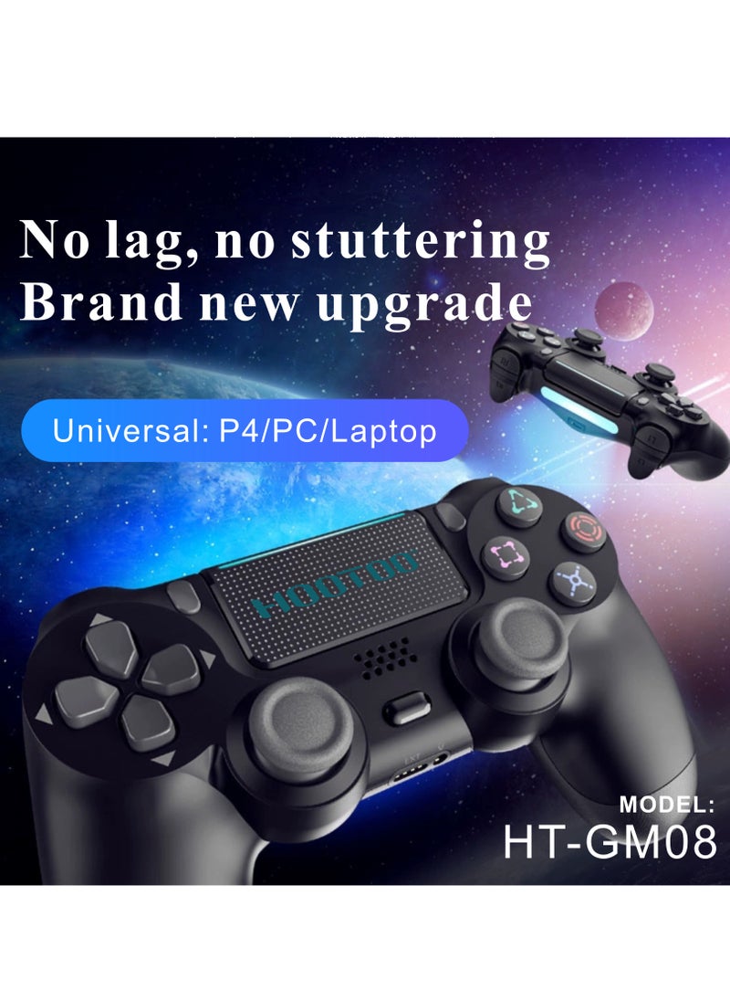HooToo - Sony PlayStation 4 wireless controller from Hootoo. PS4 controller with built-in battery, PlayStation 4 controller with built-in microphone, PlayStation 4 controller with headphone jack, analog sticks, and precision triggers. Powerful PlayStation 4 controller that can be paired with your phone via Bluetooth. Original PlayStation 4 controller from Hootoo. - Image 1