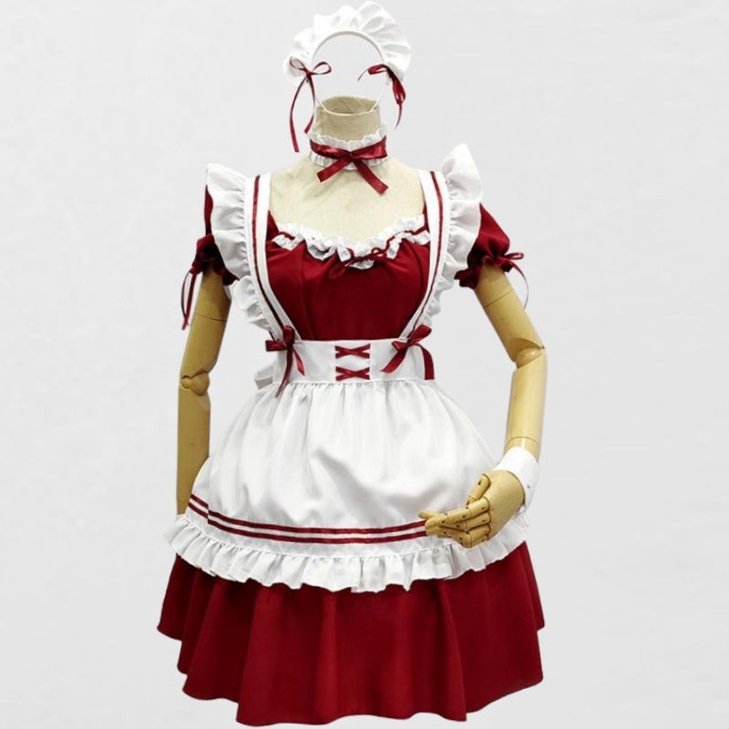 Maid clothing Japanese cos cute student women's clothing boss dress Lolita maid suit secondary yuan clothing - Image 1