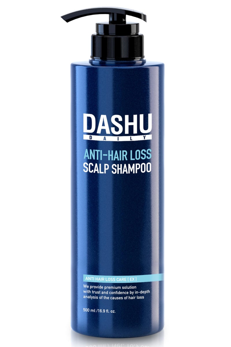 DASHU Revitalizing Protein Shampoo for Dry, Itchy Scalp, Thinning Hair, and Men - 16.9 fl oz - Image 1