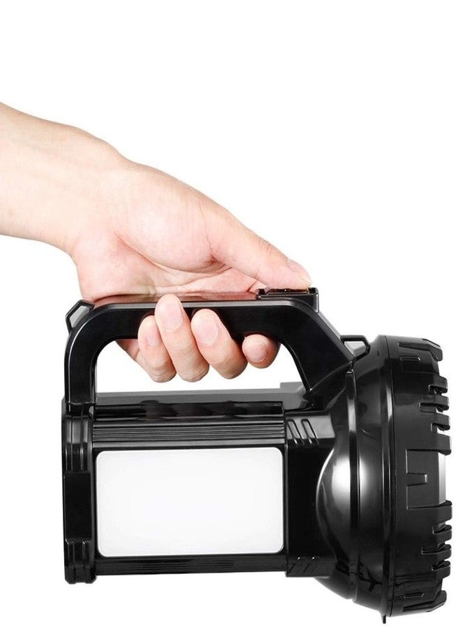 Care4 Care 4 Rechargeable Long Range searchlight Handled Torch Light for Home and Outdoor (Black) - Image 4