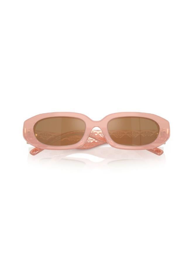 Tory Burch 0Ty7218U Sunglasses Milky Wine Pink Os - Image 5
